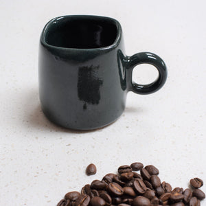 KAAPI CERAMIC CUP - FOREST PINE GREEN