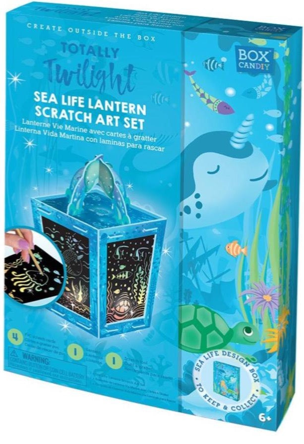 TOTALLY TWILIGHT SEA LIFE LANTERN SCRATCH SET