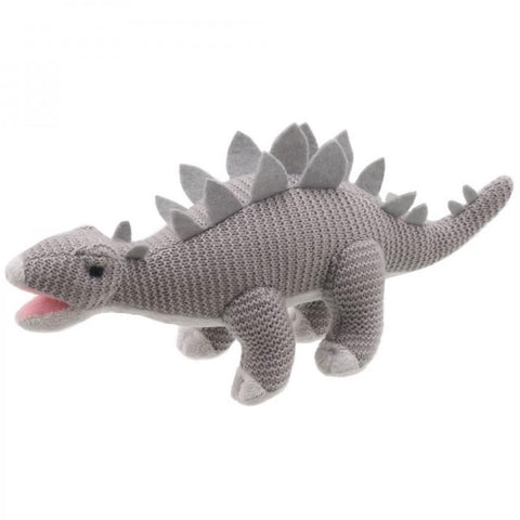 WILBERRY KNITTED STEGOSAURUS DINOSAUR