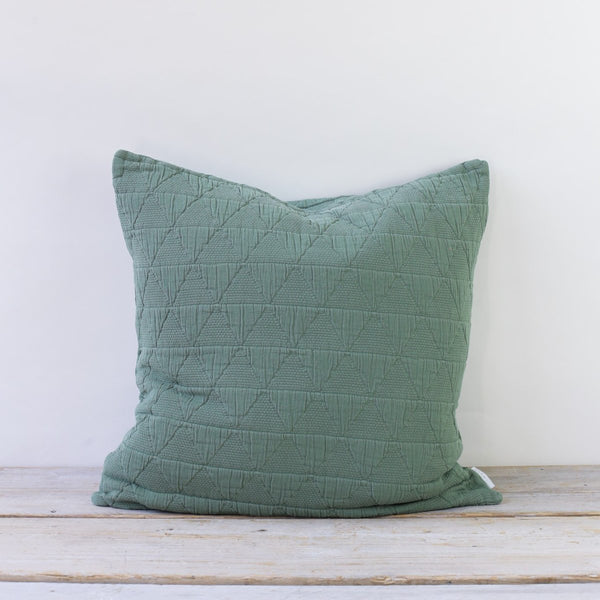 STOCKHOLM CUSHION - SEA GREEN