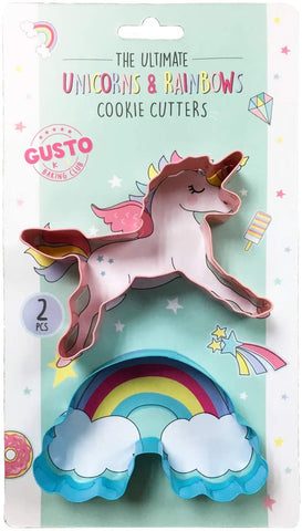 UNICORN & RAINBOW COOKIE CUTTERS