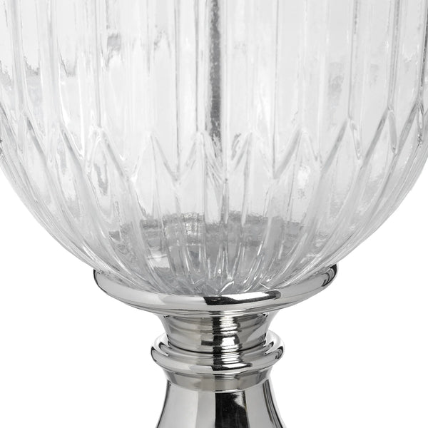 GLASS URN TABLE LAMP