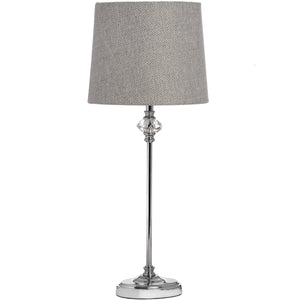 SLENDER CHROME TABLE LAMP