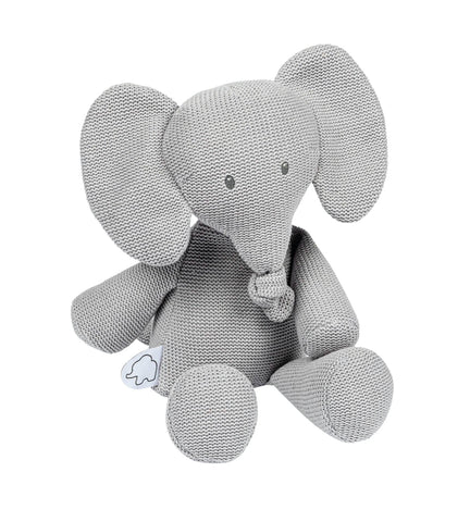 NATTOU TEMBO - COTTON CUDDLY ELEPHANT GREY