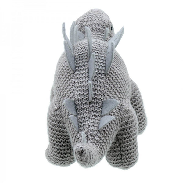 WILBERRY KNITTED STEGOSAURUS DINOSAUR