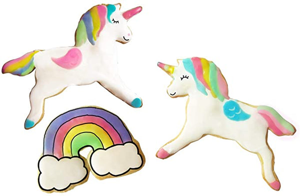 UNICORN & RAINBOW COOKIE CUTTERS