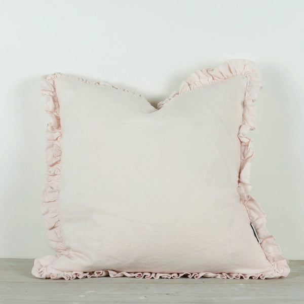 OLI RUFFLE CUSHION SHELL 40CM