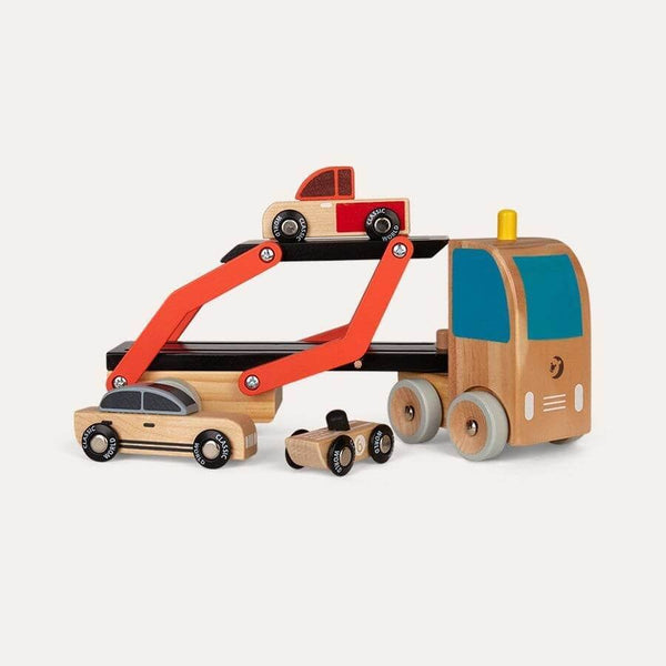 WOODEN CAR TRANSPORTER