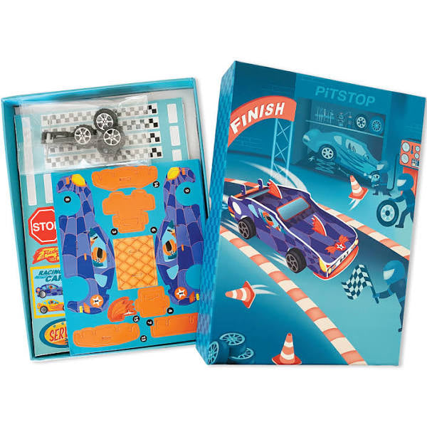 TOTALLY RACE CARS - MAKE YOUR OWN PULL BACK CARS