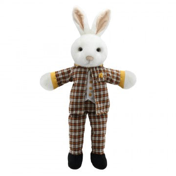 RABBIT DRESSED HAND PUPPET