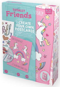 TOTALLY FRIENDS CREATE YOUR OWN POSTCARDS