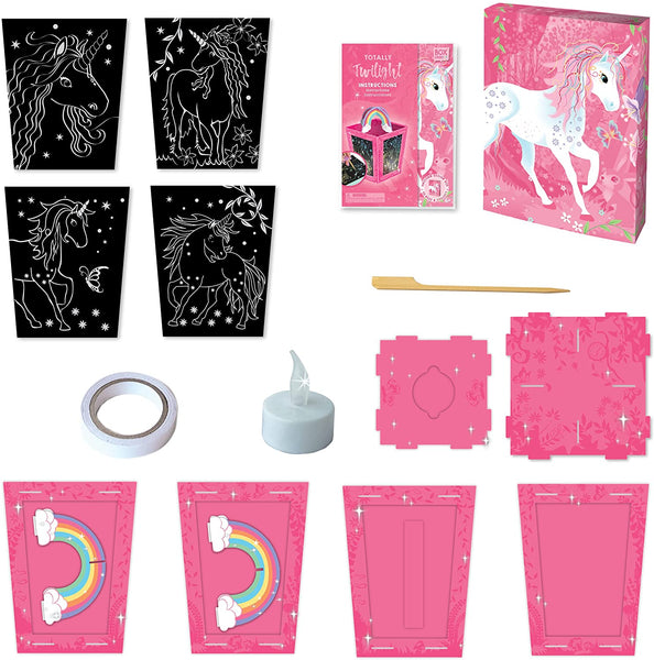 TOTALLY TWILIGHT UNICORN LANTERN SCRATCH SET