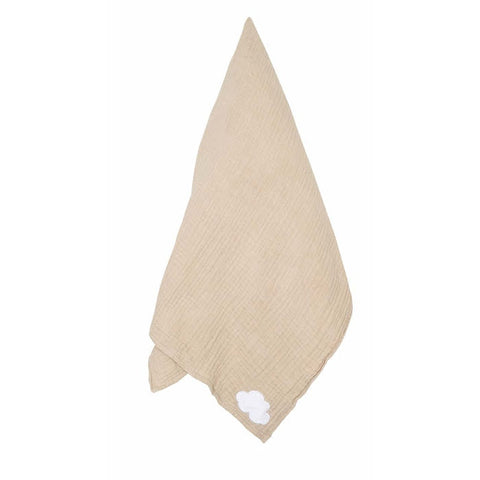 JABADABADO BEIGE BABY BLANKET