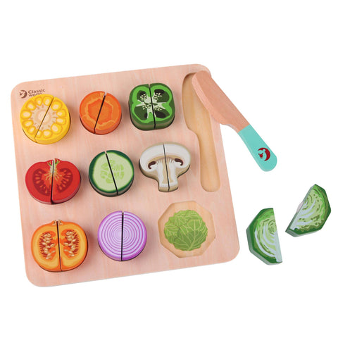 CUTTING VEGETABLES PUZZLE