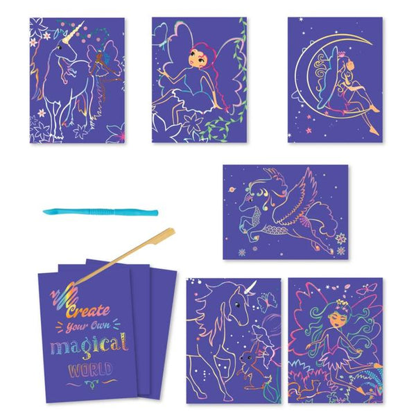 TOTALLY MAGICAL FOREST SCRATCH SET