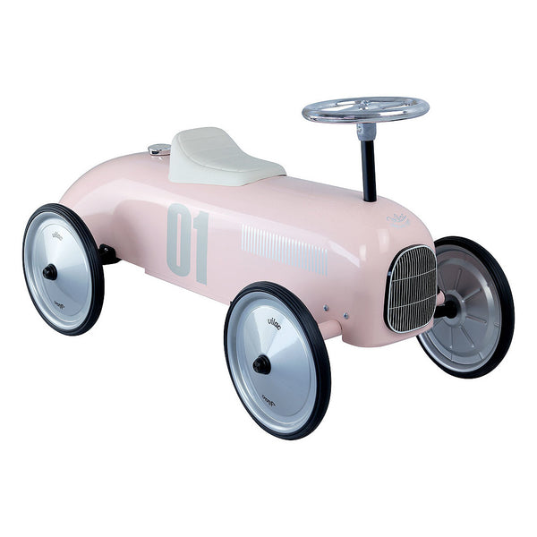 VILAC RETRO METAL CAR - PASTEL PINK