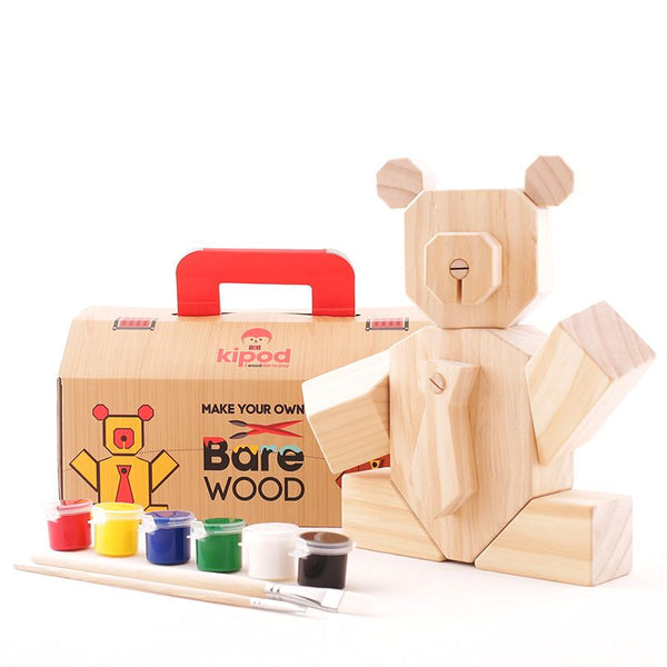 MAKE YOUR OWN BEAR - BARE WOOD