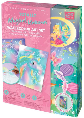 TOTALLY UNICORN WATERCOLOUR ART SET