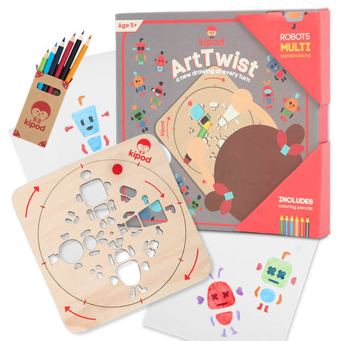 ARTWIST ROBOT STENCIL KIT