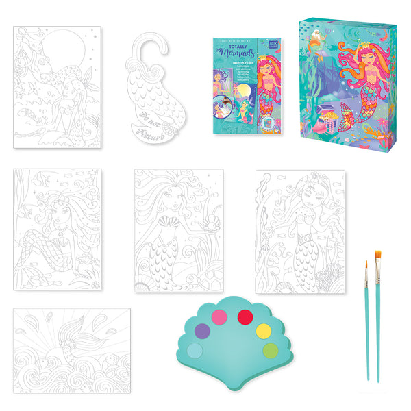 TOTALLY MERMAIDS WATERCOLOUR ART SET