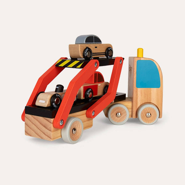 WOODEN CAR TRANSPORTER