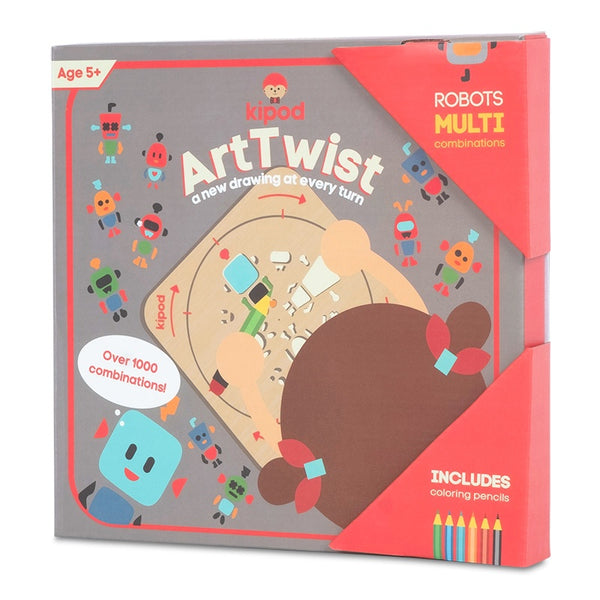 ARTWIST ROBOT STENCIL KIT