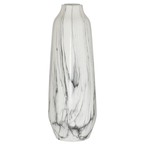 MARBLE TALL VASE 41CM