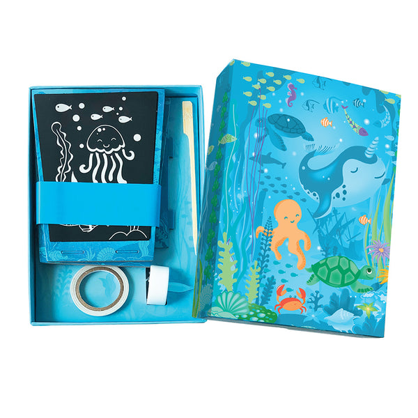 TOTALLY TWILIGHT SEA LIFE LANTERN SCRATCH SET