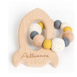 PELLIANNI ROCKET TEETHER MUSTARD