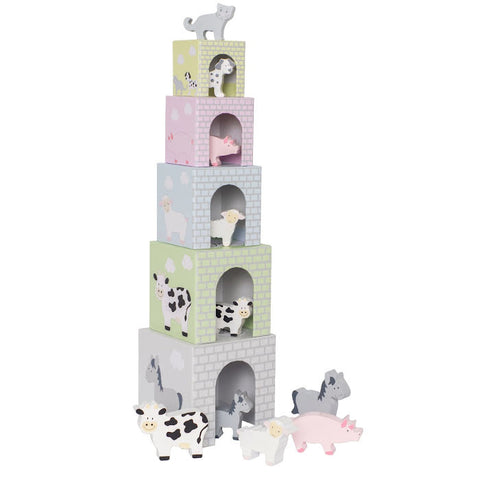 STACKING CUBES  ANIMALS