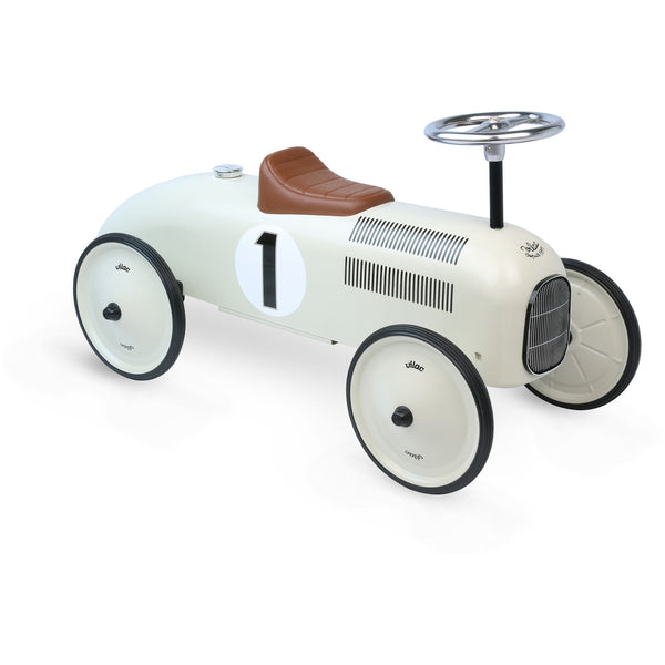 VILAC RETRO METAL CAR - CREAM WHITE