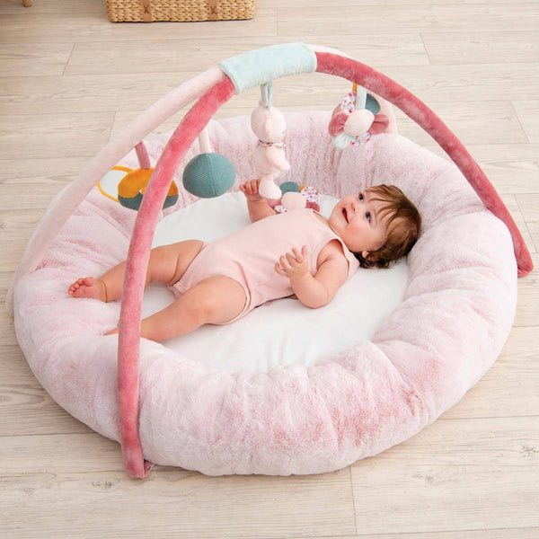 NATTOU IRIS AND LALI STUFFED PLAYMAT GYM