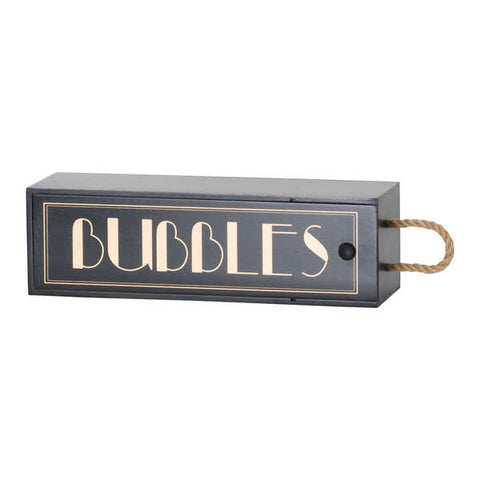 ART DECO 'BUBBLES' CHAMPAGNE BOX