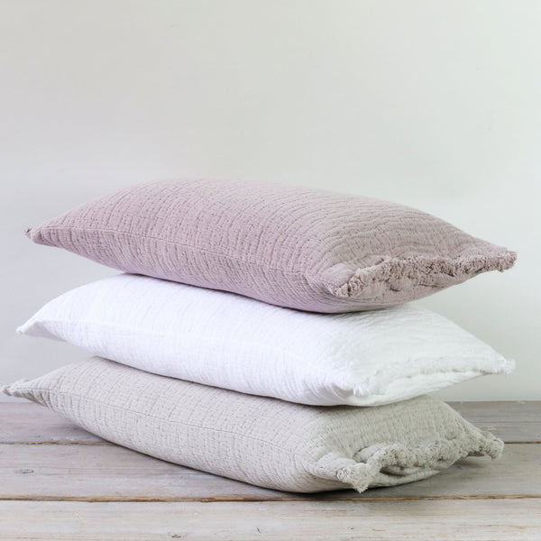 SIMO TEXTURED CUSHION HEATHER