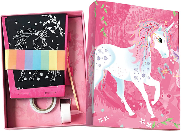 TOTALLY TWILIGHT UNICORN LANTERN SCRATCH SET