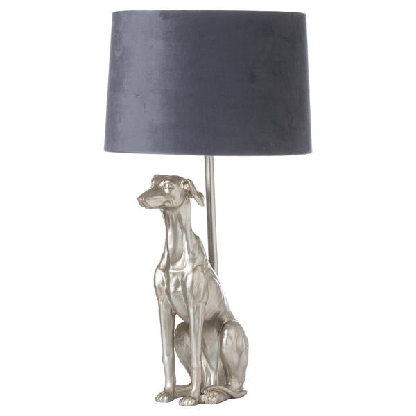 ART DECO DOG TABLE LAMP