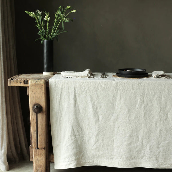 LINEN TABLECLOTH NATURAL