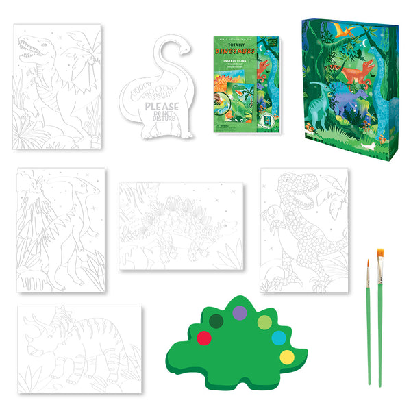 TOTALLY DINOSAURS WATERCOLOUR ART SET