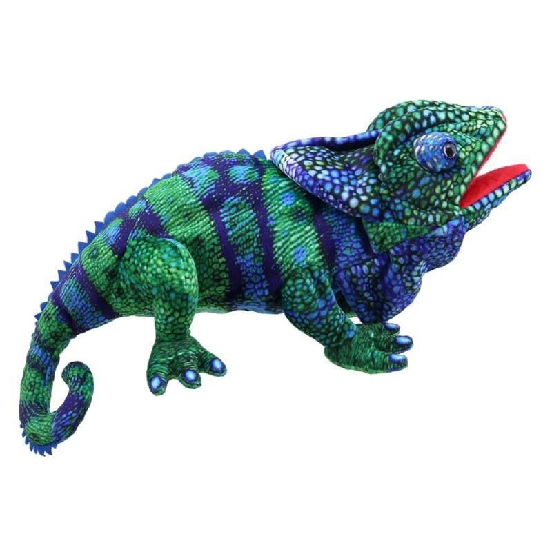 CHAMELEON (BLUE/GREEN) PUPPET