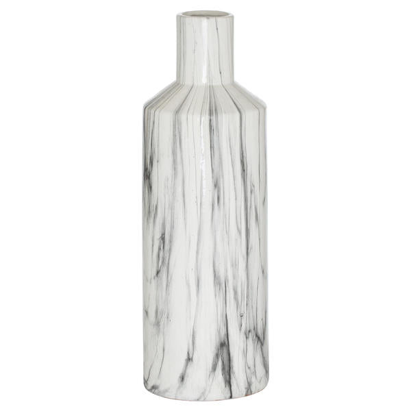 LARGE MARBLE SUTRA VASE