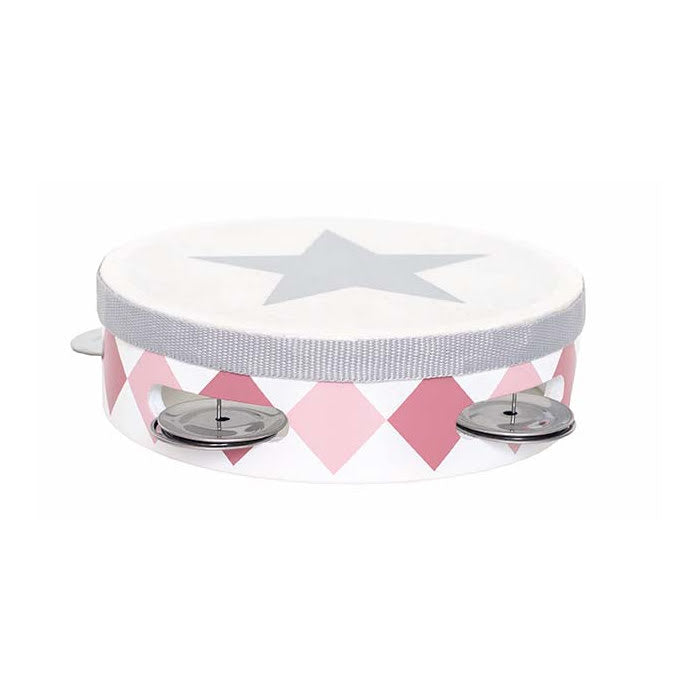 TAMBOURINE DRUM PINK