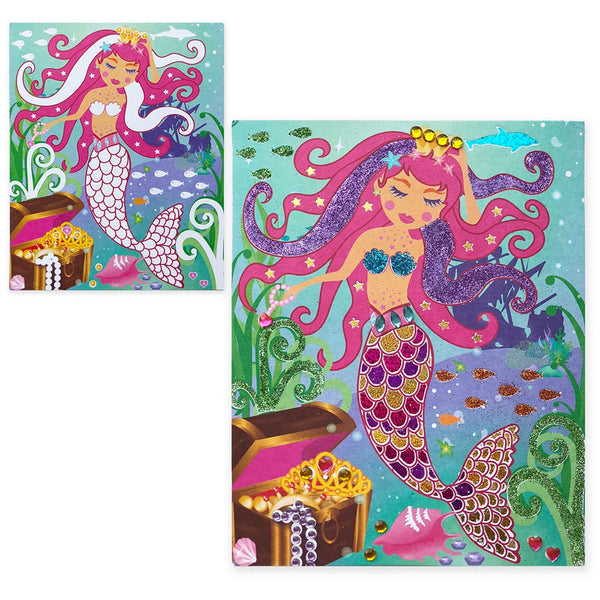 TOTALLY MERMAIDS GLITTER AND FOIL ART SET