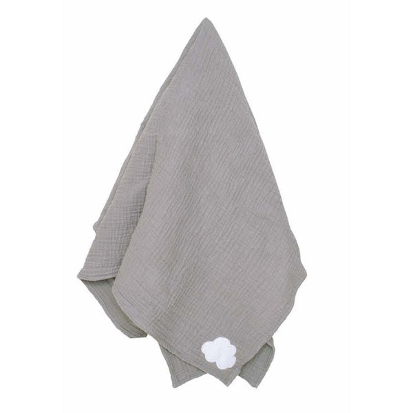 JABADABADO GREY BABY BLANKET