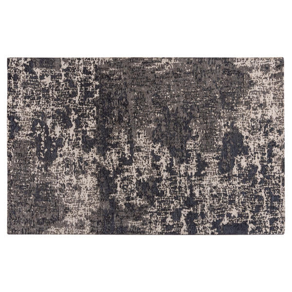 SATURN ABSTRACT GREY RUG