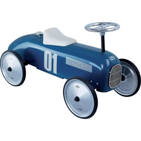 VILAC RETRO METAL CAR - PETROL BLUE