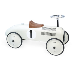 VILAC RETRO METAL CAR - CREAM WHITE