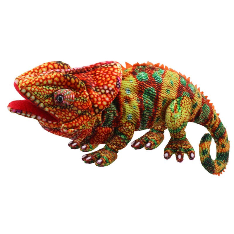 CHAMELEON (ORANGE) PUPPET