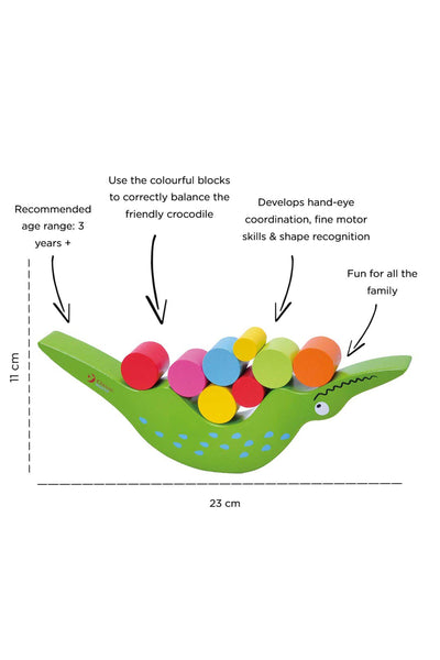 CROCODILE BALANCING GAME
