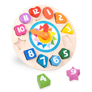 WOODEN CLOCK GAME