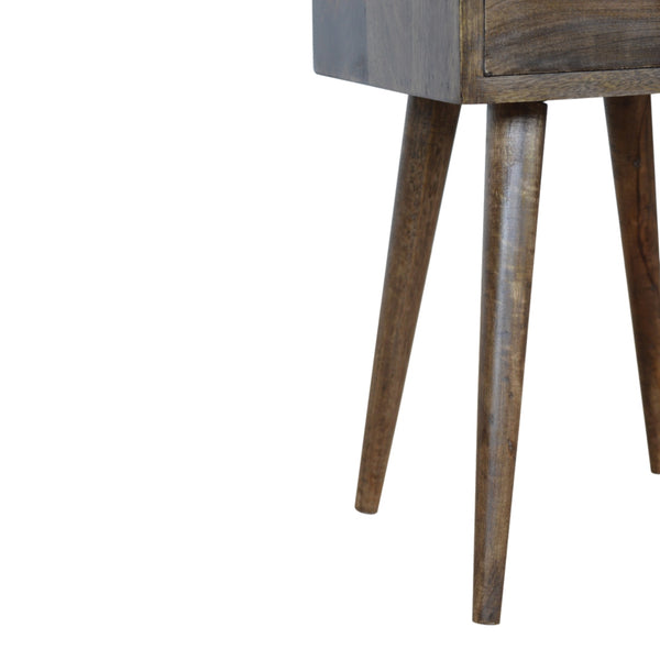 Small Grey Washed Finish Bedside